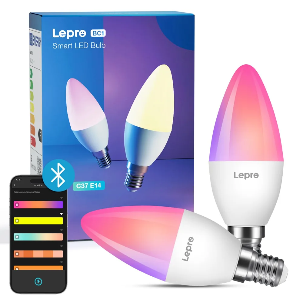 Lepro bombillas inteligentes E14 (pack de 2)