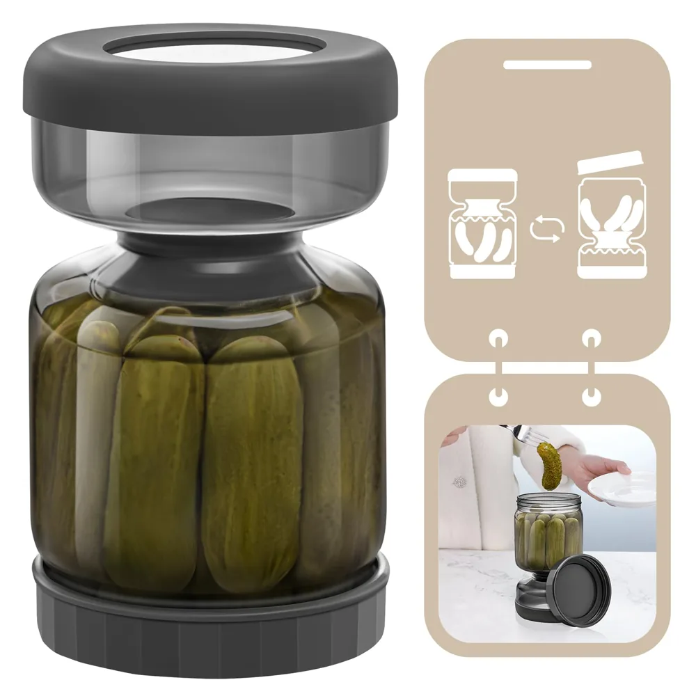 Luvan bote para aceitunas con escurridor 1 L