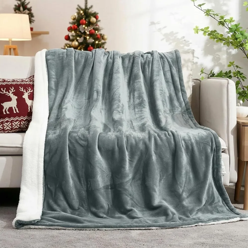 CURECURE manta eléctrica de franela 130 × 180