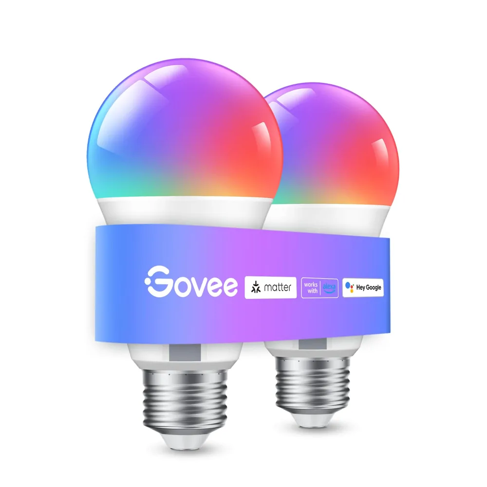 Govee bombillas inteligentes E27 RGBWW (2 uds.)