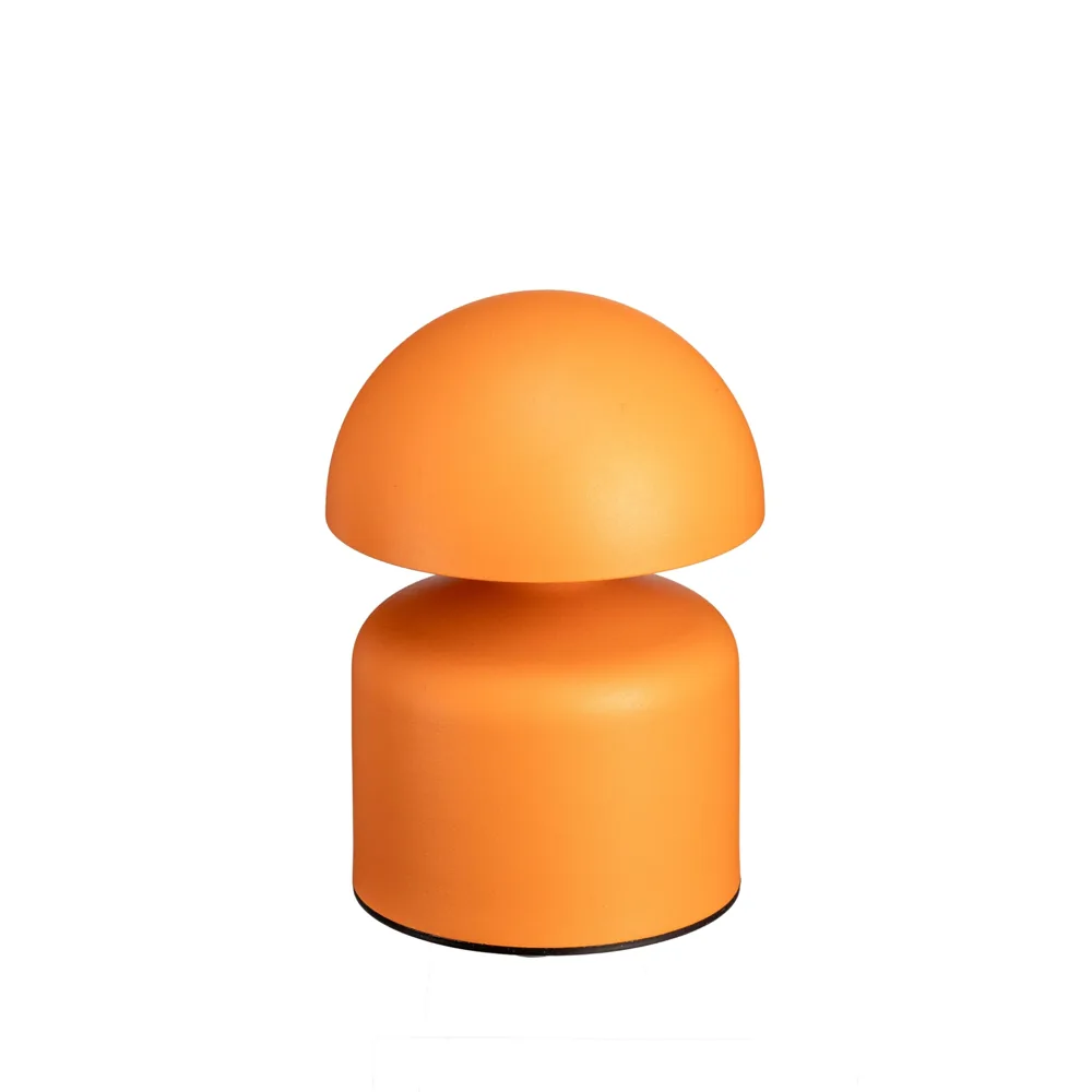 Luxus Touch Mini Vicky lámpara de mesa inalámbrica naranja