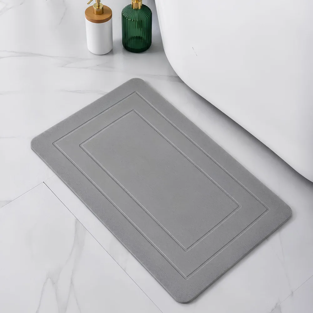 Pure 4Home alfombra de baño de diatomita de 60 × 40 cm