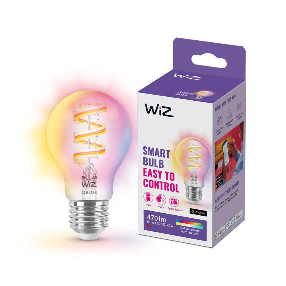 WiZ bombilla inteligente de filamento ST64 E27